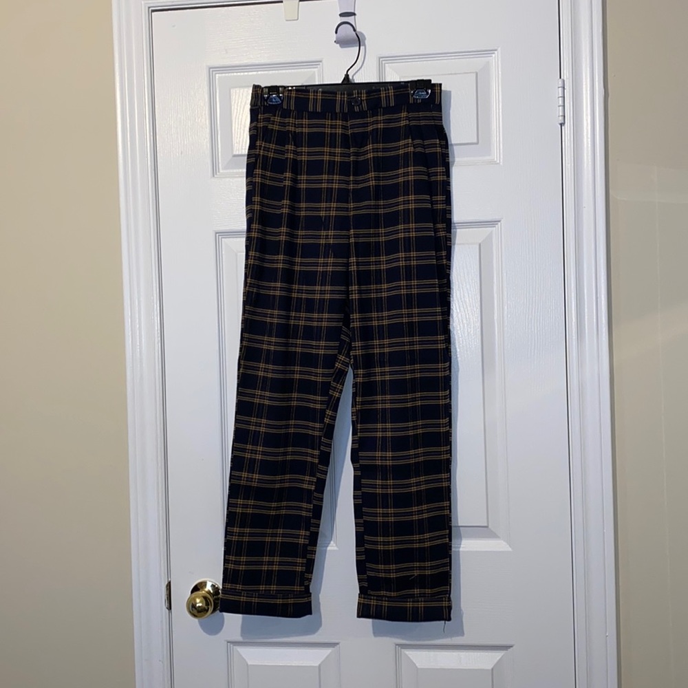 Plaid pants